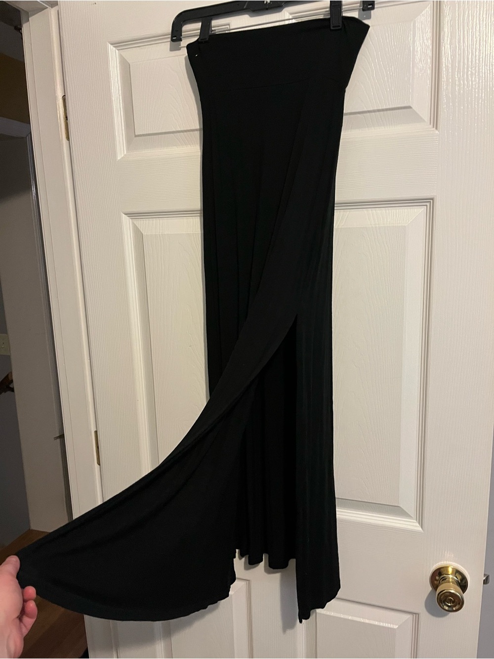 Charlotte Russe Black Maxi Skirt